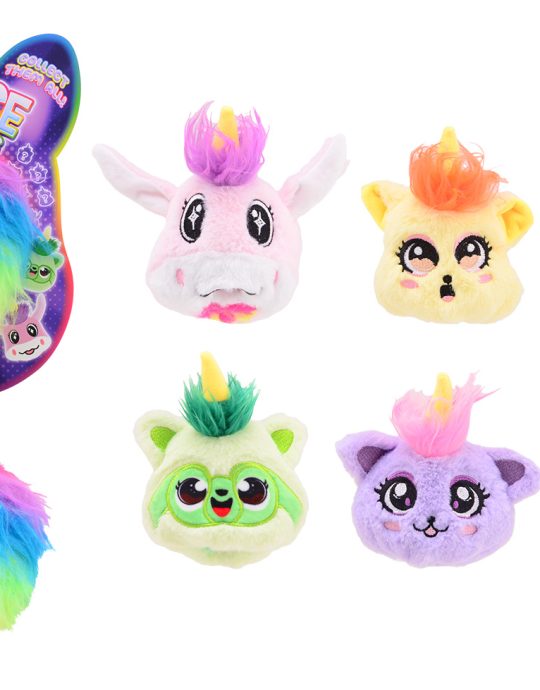 Surprise Flip verrassing plushe cuties op kaart assorti