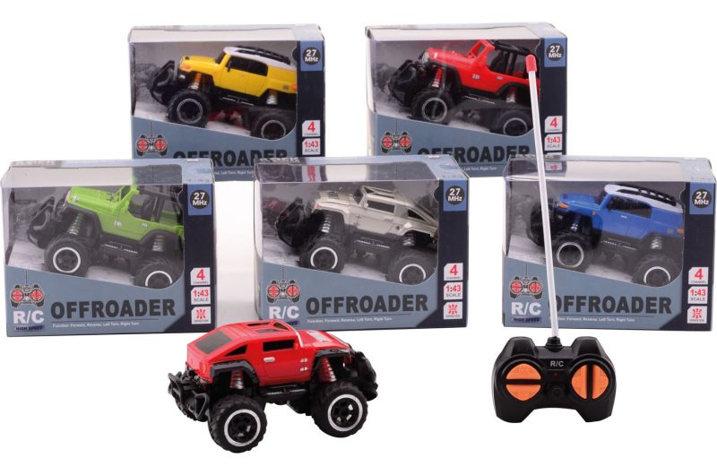 RC auto schaal 1:43 6 assorti