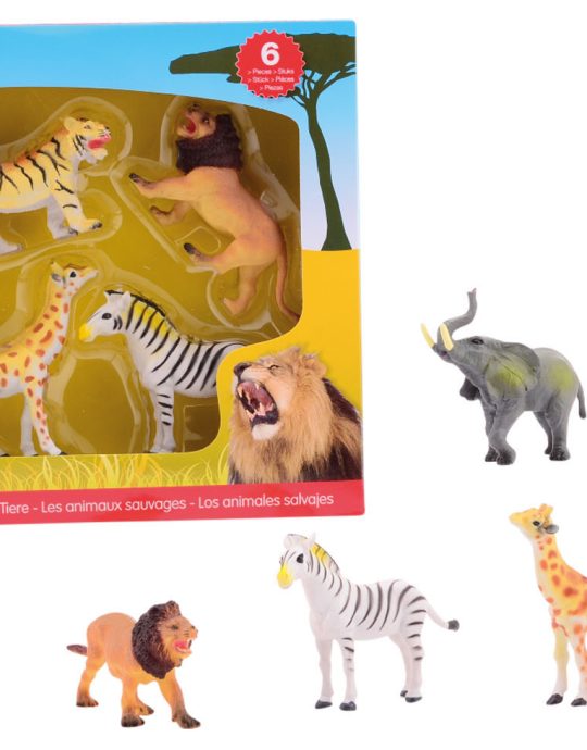 Animal World wilde dieren assortiment in doos