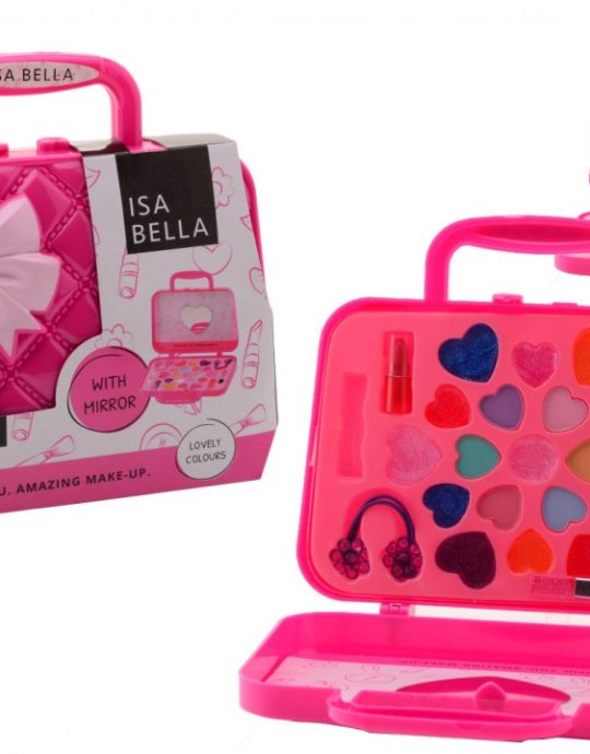 Isabella make-up koffer met spiegel 25-delig
