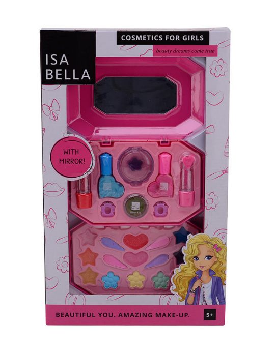 Isabella Make-up set in Driedelige Doos