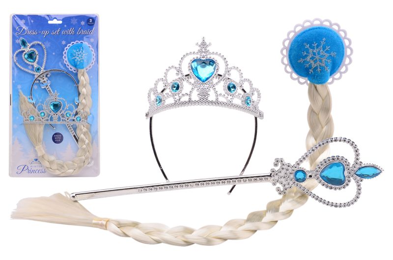 IJs princes haarclip met accessoires op kaart