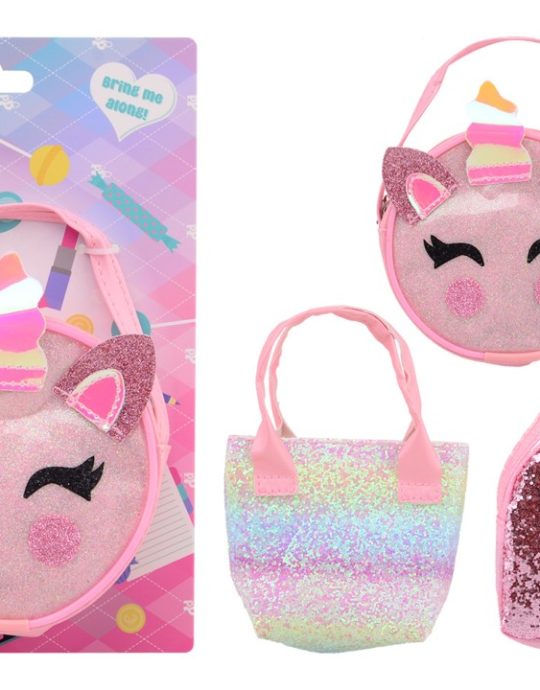 Pretty Purse Glamourtasje 3 assorti