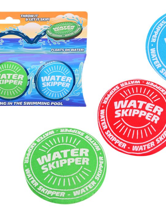 Aqua Fun Water skippers TPR 3 stuks op kaart 7cm