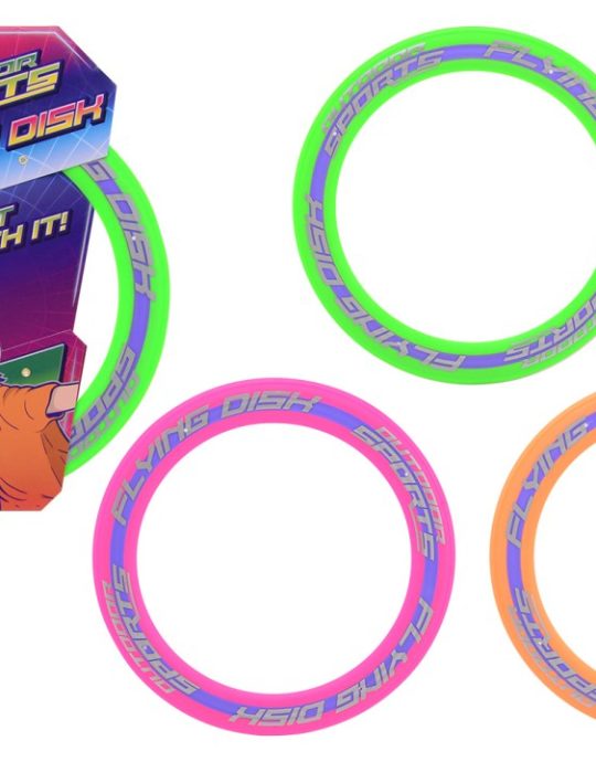 Outdoor Sports frisbee op kaart 3 assorti