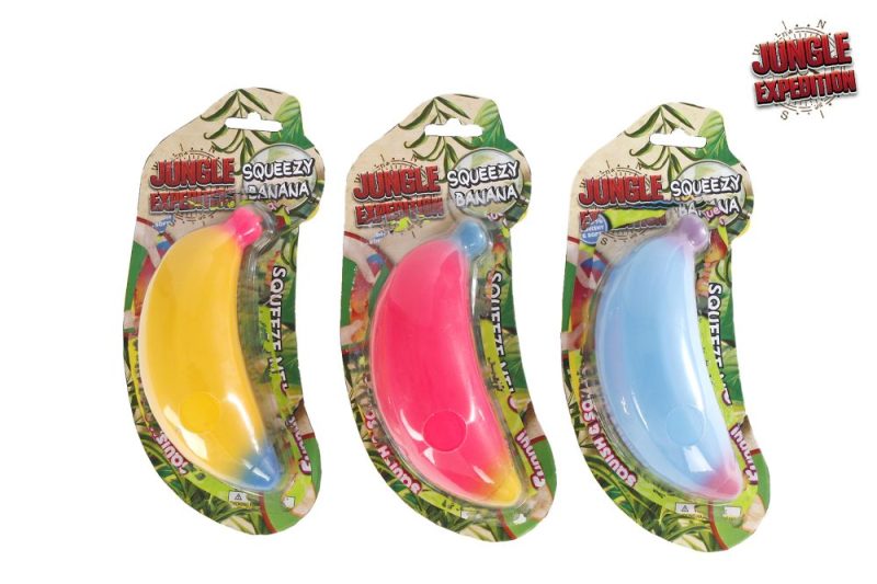 Jungle Expedition Banaan super stretch 14cm 3ass