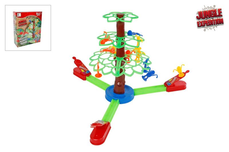 Jungle Expedition Shooting Monkey Game 28cm