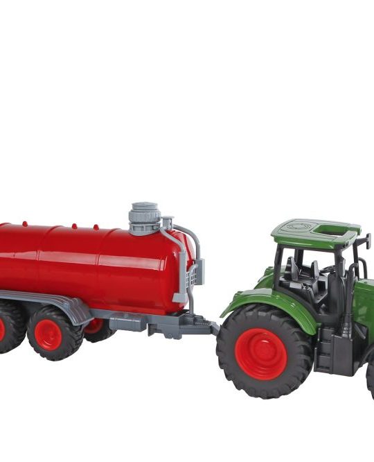 Kids Globe tractor met giertank freewheel 49cm