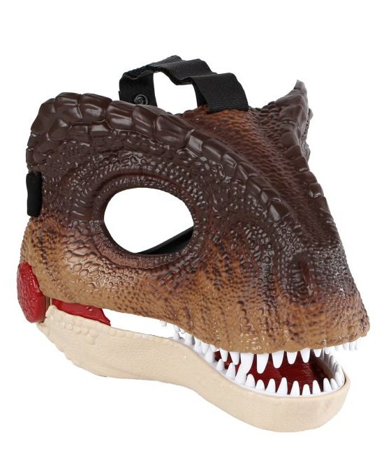 DinoWorld dinosaurus masker met geluid 22cm