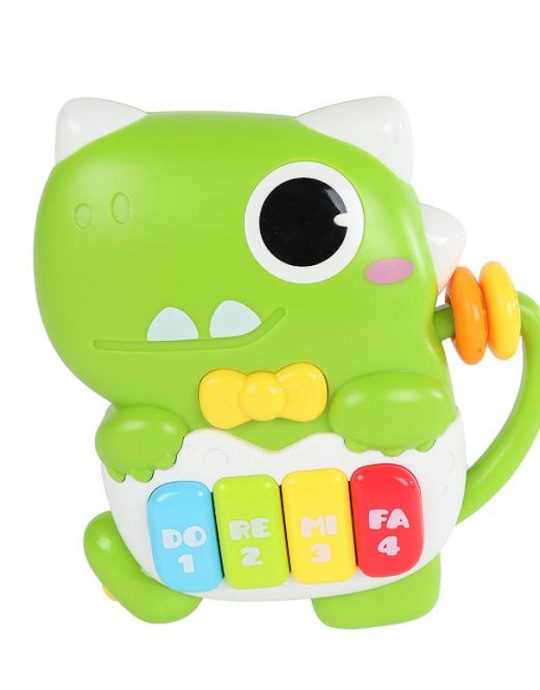 Mini Club dino dierenpiano met licht en geluid 15m