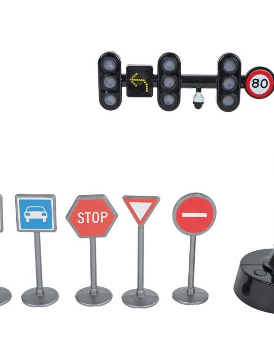 Kids Globe Kids Globe verkeerslicht
met 3 lichten 5 borden