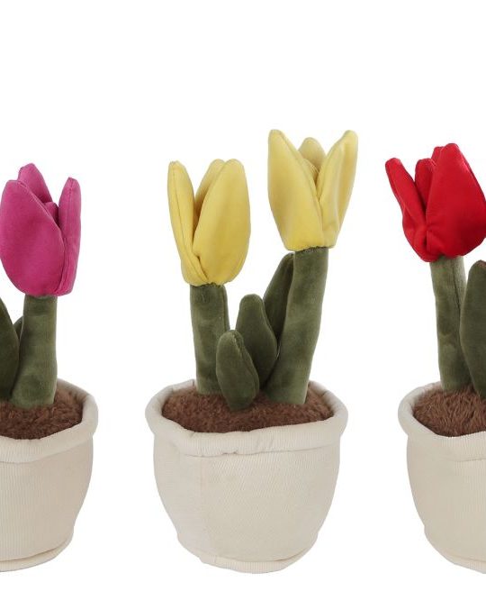 Take Me Home pluche plant Tulp 27cm assorti