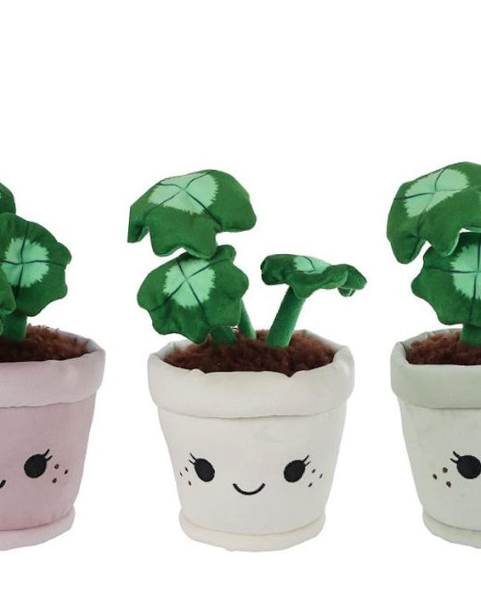 Take Me Home plant pluche klavertje-4 3ass 19cm
