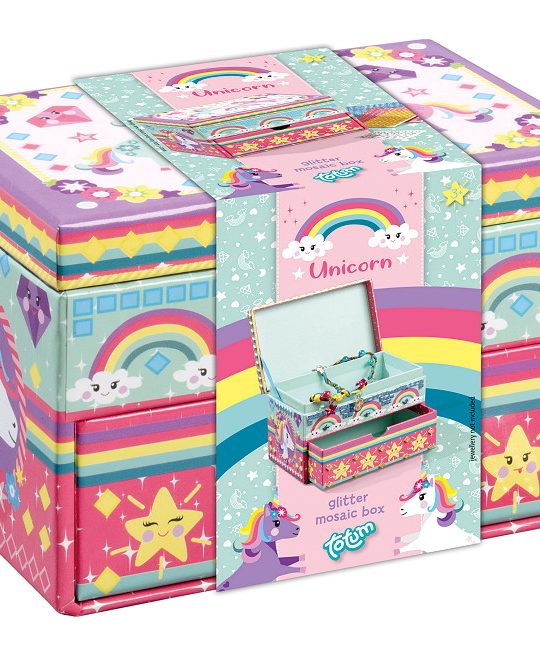 Totum Unicorn Mosaic box