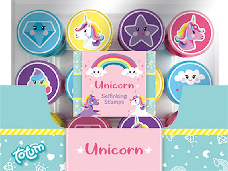 Totum Unicorn Stempels