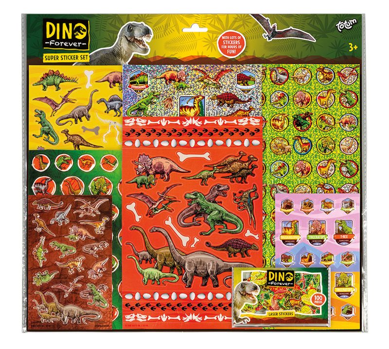 Totum Dino Super Sticker Set