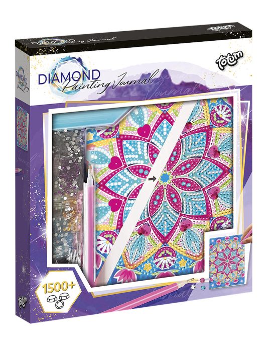 Totum Diamond Paint Notebook Mandala Large