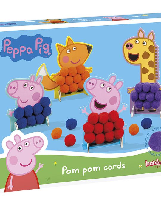 Bambolino Peppa Pig Pompom Plakken