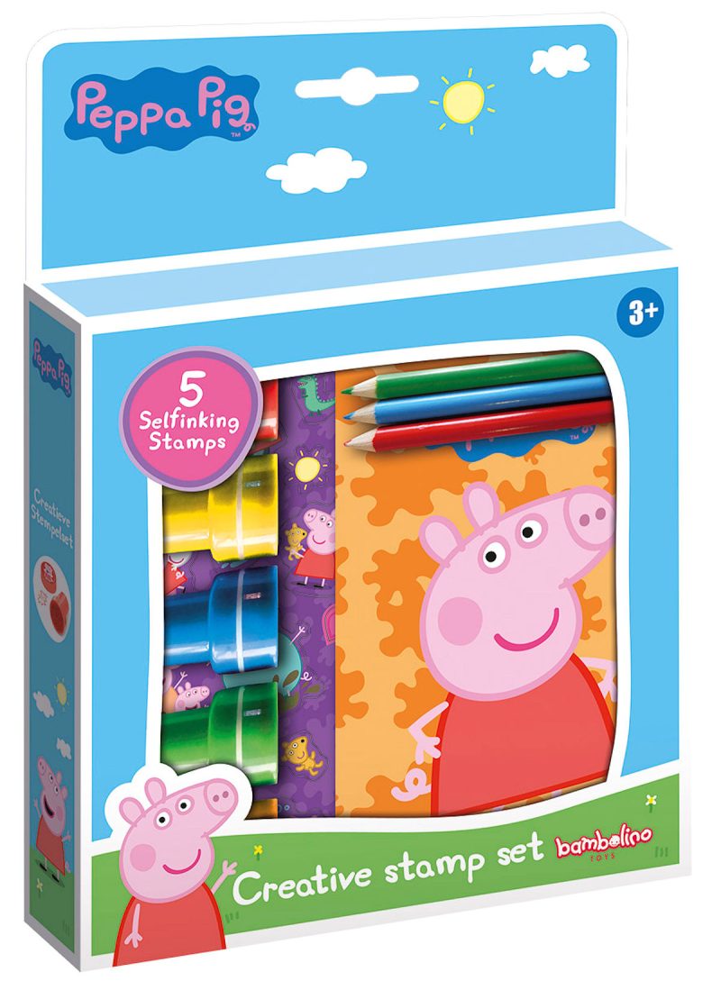 Bambolino Peppa Pig Creative Stempelset