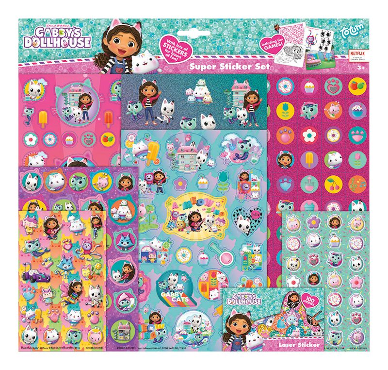 Totum Gabby 's Dollhouse Super Sticker Set