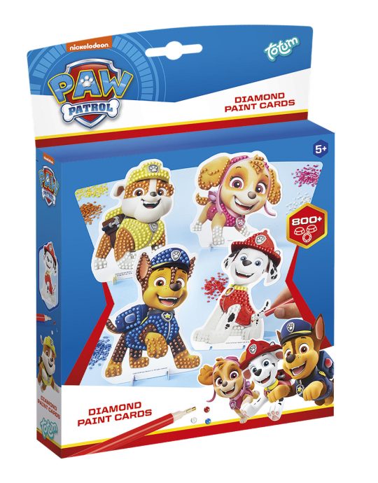 Totum Paw Patrol Diamond Paint Cards