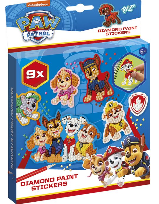 Totum Paw Patrol Diamond Paint Stickers