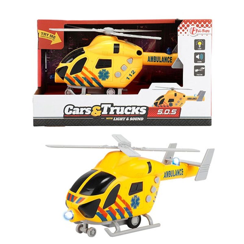 CARS_TRUCKS Traumahelikopter -Ambulance- met L-G
