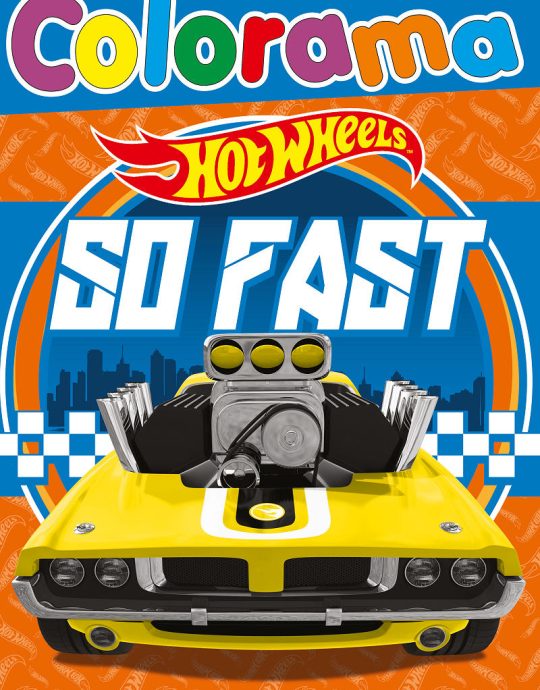 Kleurboek Hot Wheels Colorama - So fast