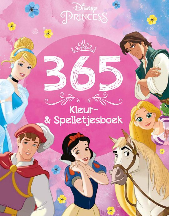 Walt Disney 365 Kleur en Spelletjesboek - Princess