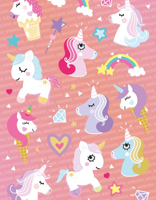 Totum Twinkle Stickers Paper Sheet Unicorns 1