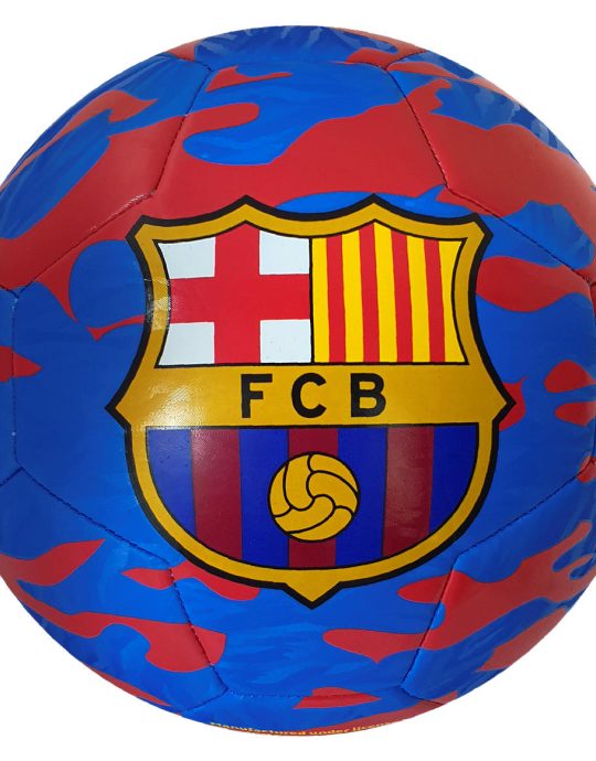 Voetbal FC Barcelona Camo maat 5