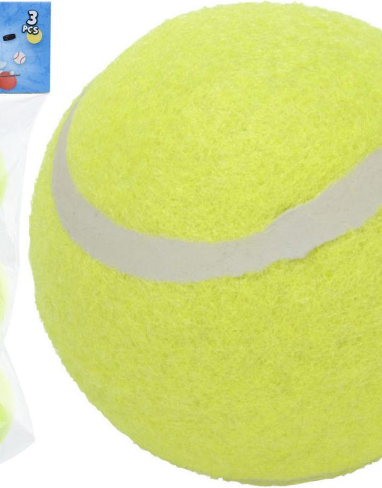 Tennis ballen 3 stuks in zak