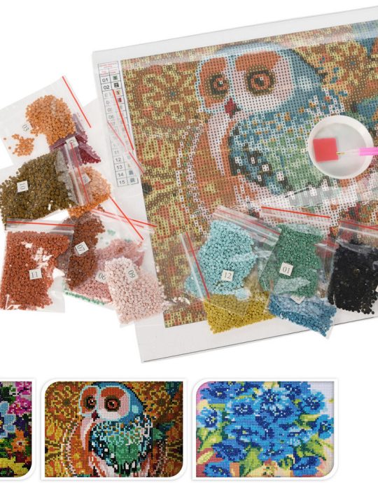 Diamond Painting set 30x30cm assorti