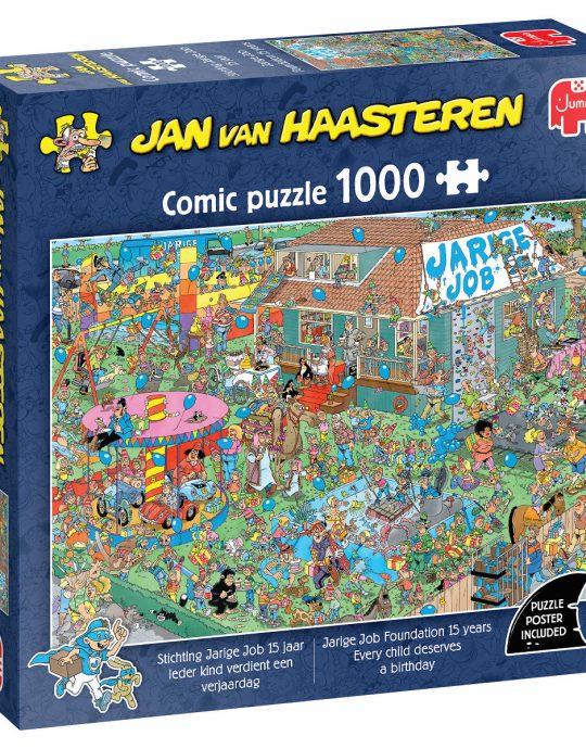 Puzzel 1000 st. JvH Stichting Jarige Job