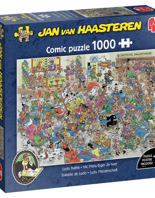 Puzzel 1000 st. JvH NK Mens Erger Je Niet