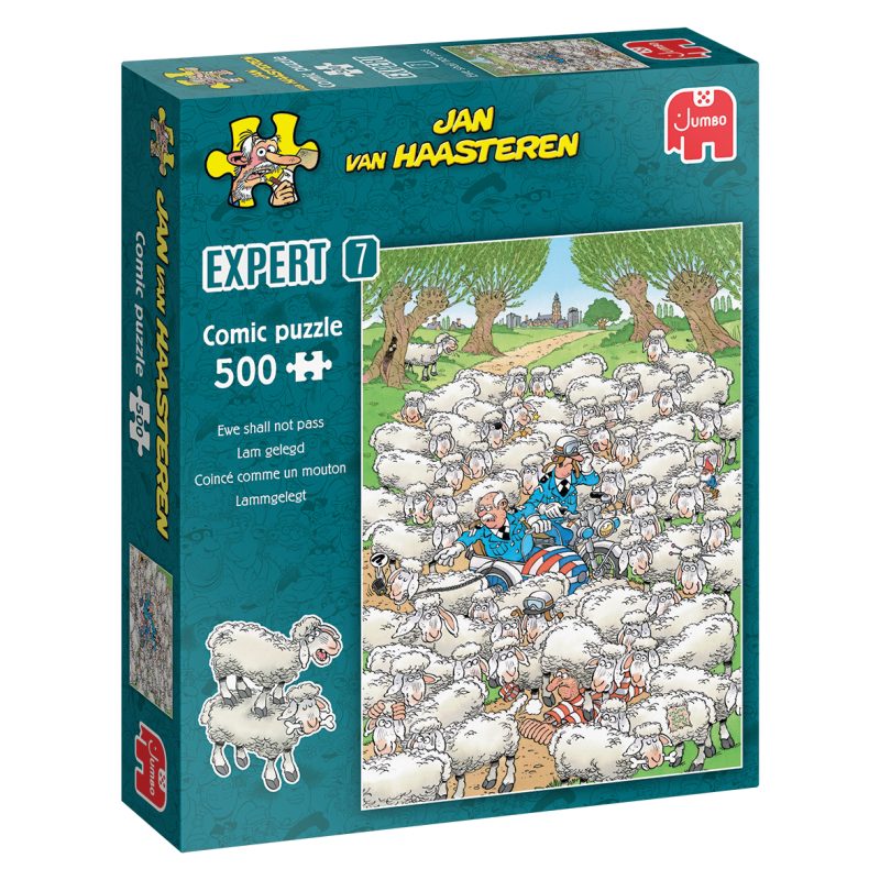Puzzel 500 st. JvH Expert 7 Lam Gelegd