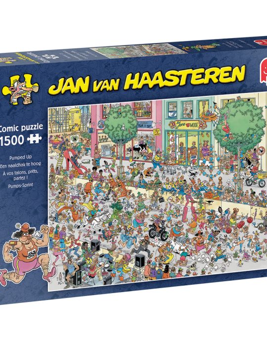 Puzzel 1500 stukjes JvH Een naaldhak te hoog