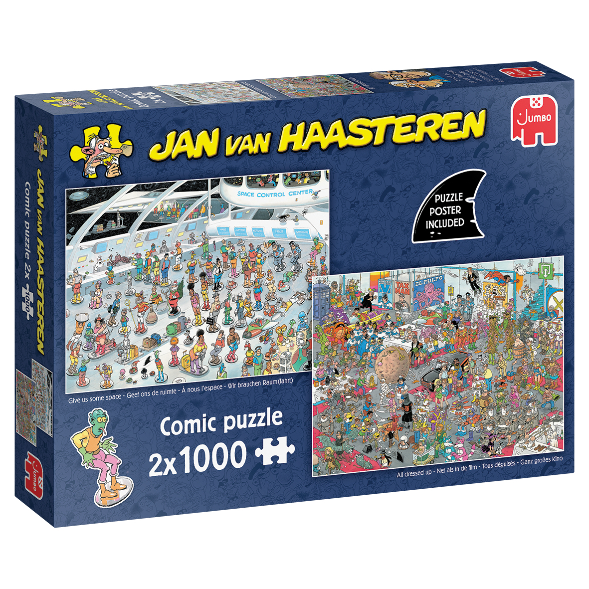Puzzel 2x1000 st Puzzel 2x1000 st. JvH Geef ons de ruimte/Net als in de film