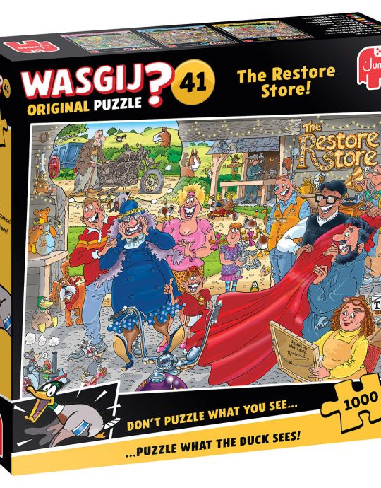 Puzzel 1000 st. Wasgij Original 41 - Motormake-Over!