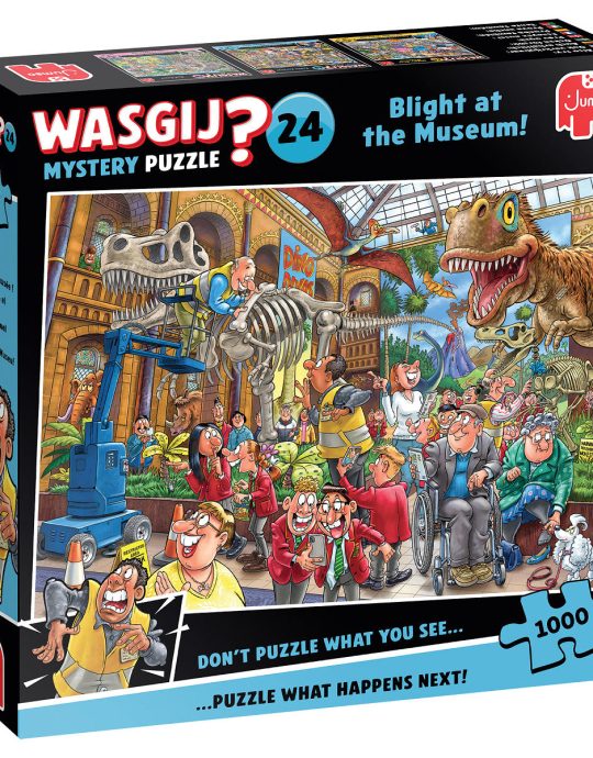 Puzzel 1000 st. Mystery 24 - Paniek In Het Museum!