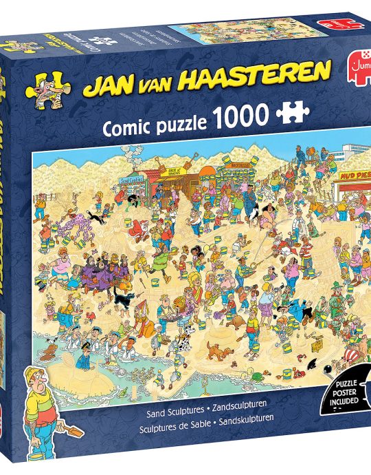 Puzzel 1000 st. JvH Zandsculpturen