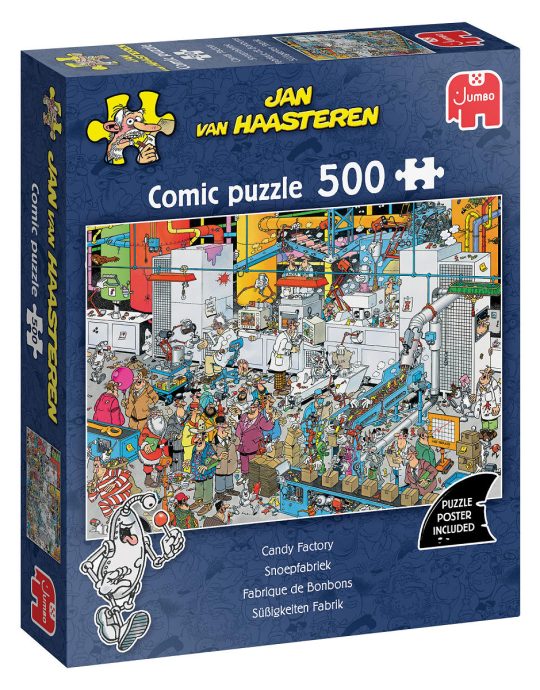 Puzzel 500 st. JvH Snoepfabriek
