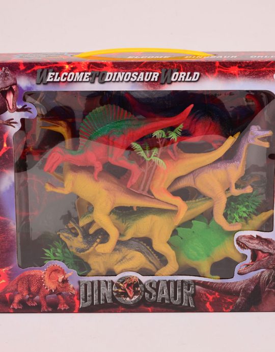 Dinosaurussen 8 delig in doos
