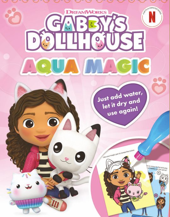Totum Gabby 's Dollhouse Aqua Magig Kleurboek