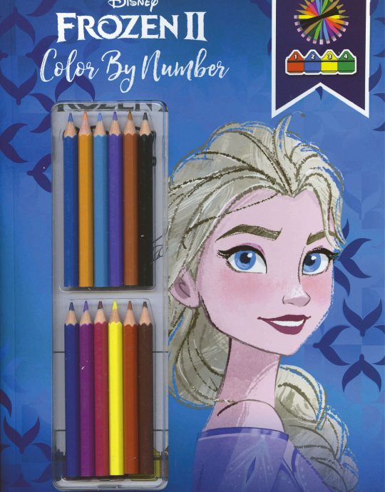 Walt Disney Color by Number Frozen