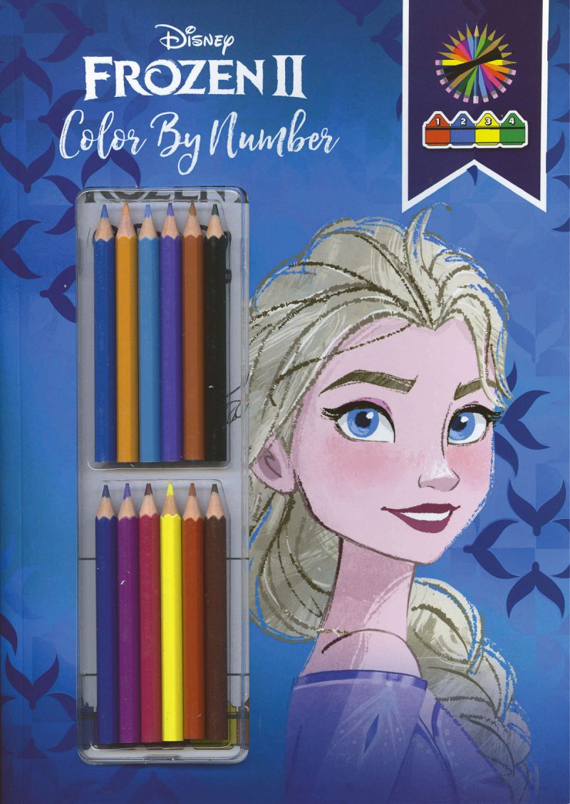 Walt Disney Color by Number Frozen