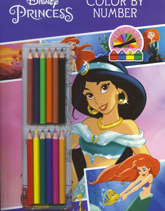 Walt Disney Color by Number Princess
