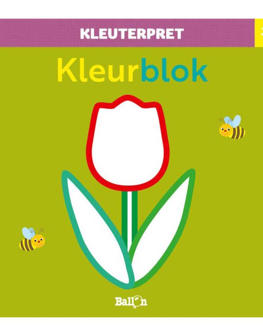 De Ballon - Kleurblok bloem