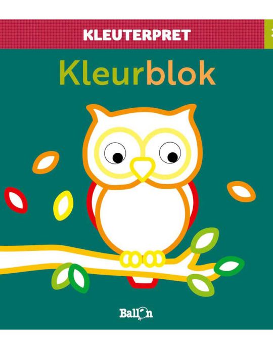 De Ballon - Kleurblok uil