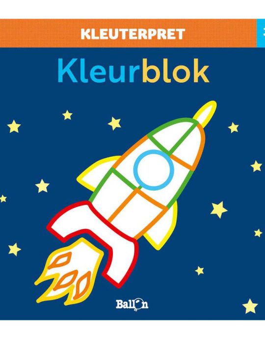 De Ballon - Kleurblok raket